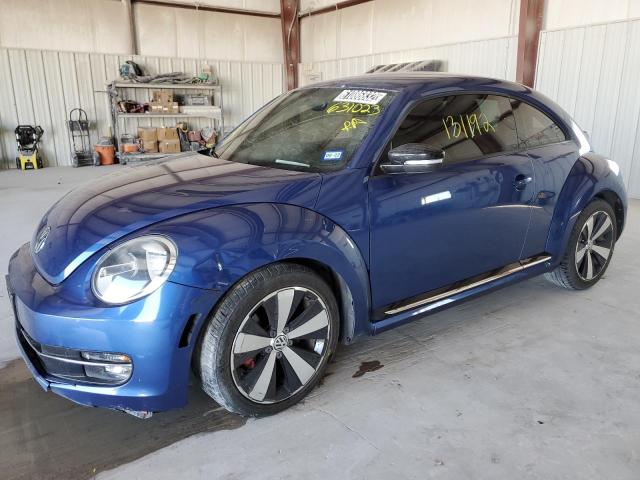 3VWVA7AT3DM631023 - 2013 VOLKSWAGEN BEETLE TUR BLUE photo 1