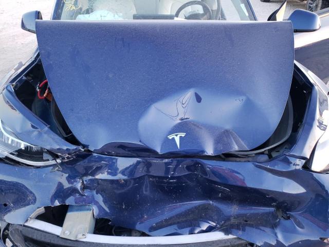 5YJYGDEE0MF212978 - 2021 TESLA MODEL Y أزرق صورة 7