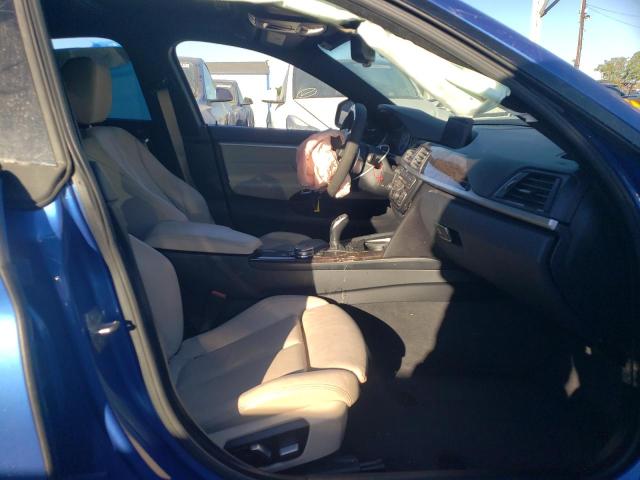 WBA4B1C59GG243250 - 2016 BMW 435 I GRAN BLUE photo 5