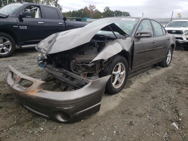 1G2WK52J02F273435 - 2002 PONTIAC GRAND PRIX ნაცრისფერი ფოტო 2