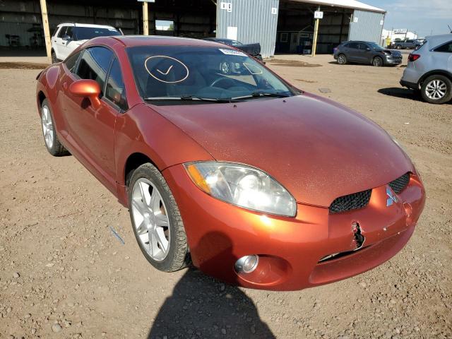 4A3AK34T26E019565 - 2006 MITSUBISHI ECLIPSE GT ORANGE photo 1