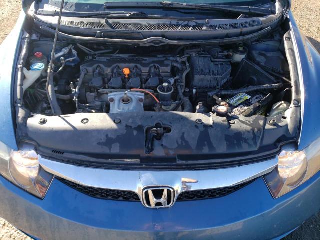 2HGFA16409H108166 - 2009 HONDA CIVIC DX-G BLUE photo 7