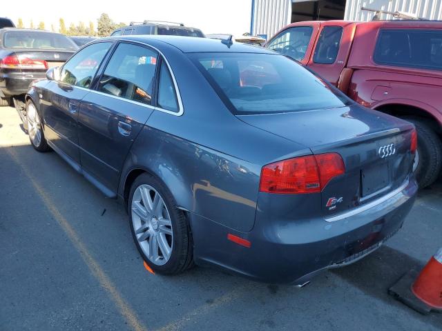 WAUGL78E57A236112 - 2007 AUDI NEW S4 QUA GRAY photo 3