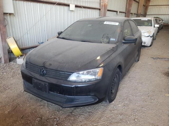3VW1K7AJ9EM321650 - 2014 VOLKSWAGEN JETTA BASE 黑色 照片 2