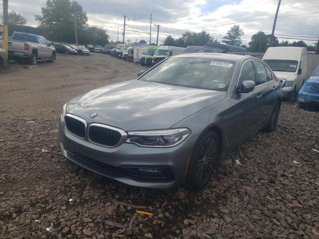 WBAJA7C5XJWC75231 - 2018 BMW 530 XI GRAY photo 2