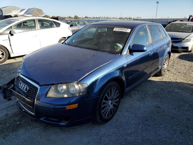 WAUMF68P86A000896 - 2006 AUDI A3 2.0 SPO BLUE photo 2