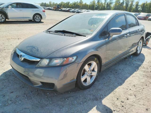 19XFA1F60AE083348 - 2010 HONDA CIVIC LX-S Сұр фото 2