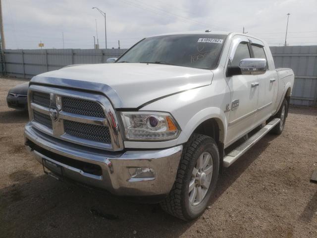 3C6UR5PLXEG180537 - 2014 RAM 2500 LONGH WHITE photo 2