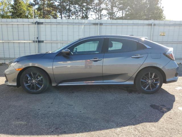 SHHFK7H68MU224130 - 2021 HONDA CIVIC EX GRAY photo 2