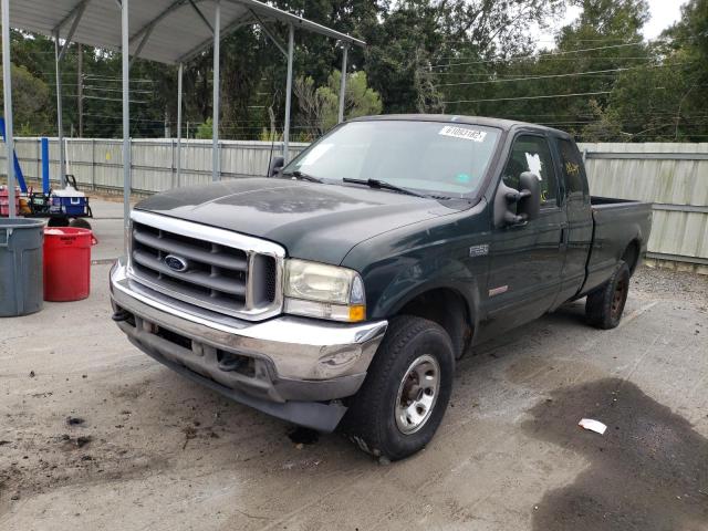 1FTNX21P43ED70089 - 2003 FORD F-250 GREEN photo 2