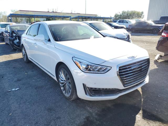 KMHG34JA5HU033645 - 2017 GENESIS G90 PREMIU WHITE photo 1