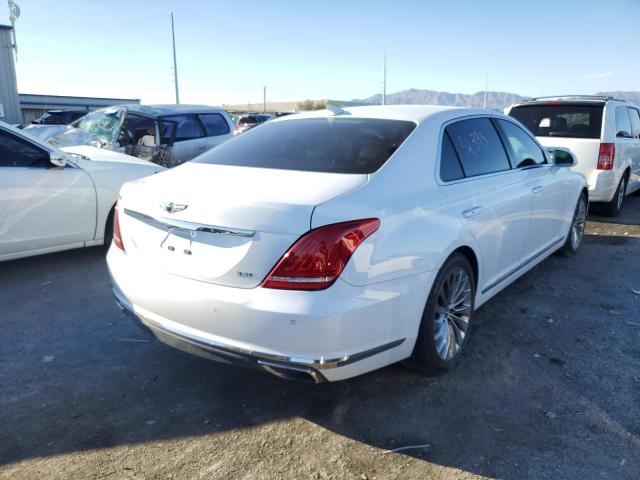 KMHG34JA5HU033645 - 2017 GENESIS G90 PREMIU WHITE photo 4