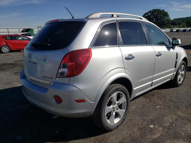 3GNAL3EK4ES647077 - 2014 CHEVROLET CAPTIVA LT SILVER photo 4