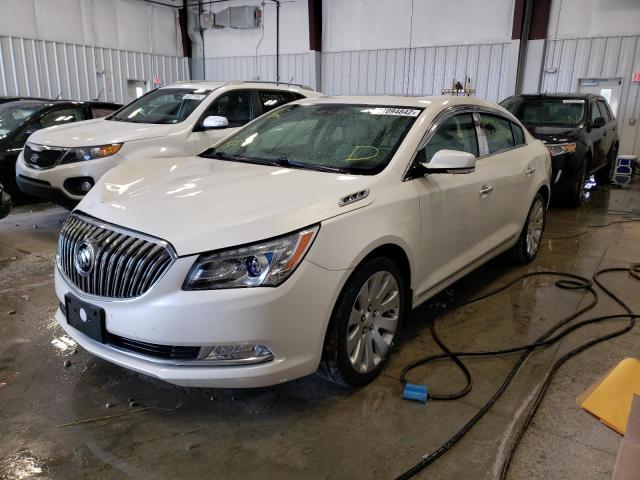 1G4GE5G32EF150706 - 2014 BUICK LACROSSE P WHITE photo 2