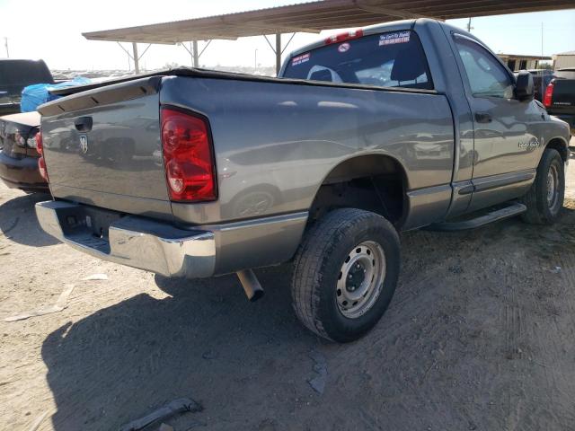 1D7HA16K47J595766 - 2007 DODGE RAM 1500 S GRAY photo 4