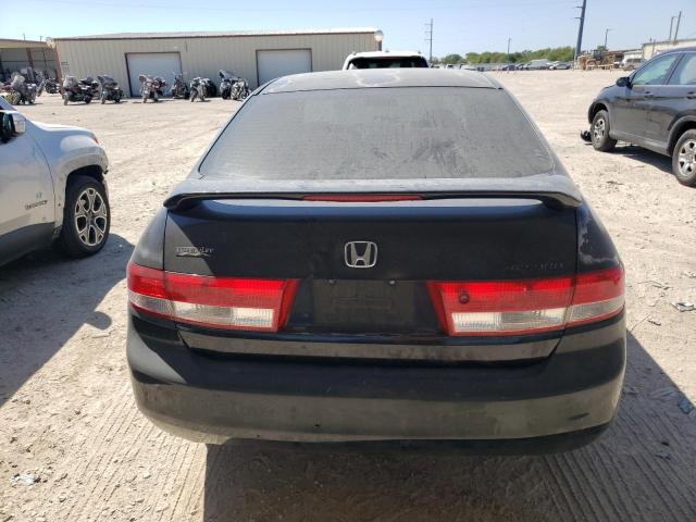 1HGCM55314A072442 - 2004 HONDA ACCORD LX BLACK photo 6