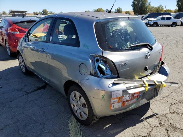 JTDJT923285175310 - 2008 TOYOTA YARIS SILVER photo 3