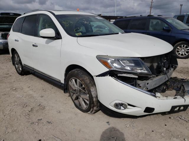 5N1AR2MN3EC715626 - 2014 NISSAN PATHFINDER WHITE photo 1