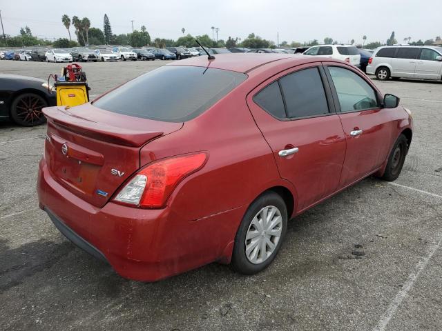 3N1CN7AP4FL811446 - 2015 NISSAN VERSA S RED photo 4