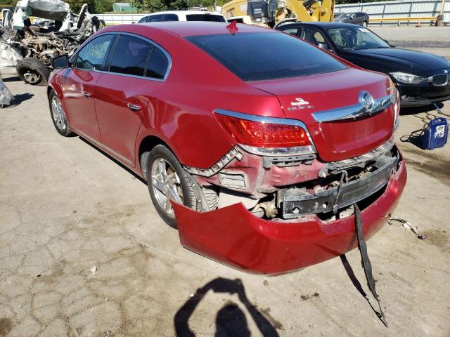 1G4GD5E33CF315973 - 2012 BUICK LACROSSE P RED photo 3