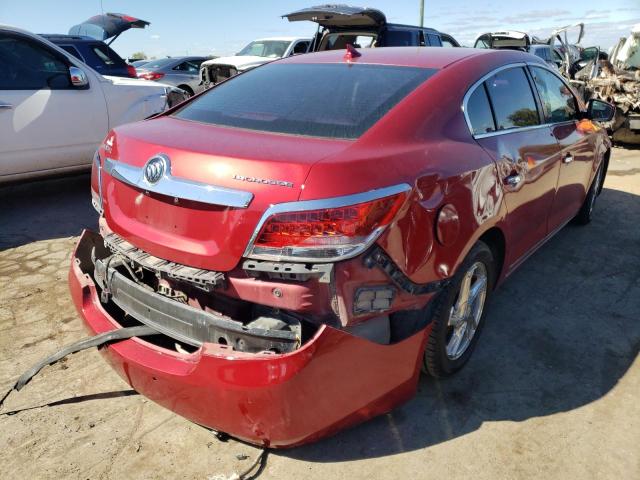 1G4GD5E33CF315973 - 2012 BUICK LACROSSE P RED photo 4