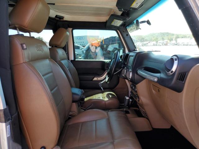 1C4GJWBG6CL211277 - 2012 JEEP WRANGLER S SILVER photo 5