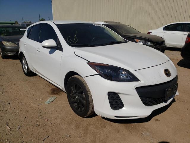 JM1BL1L75D1751609 - 2013 MAZDA 3 I WHITE photo 1