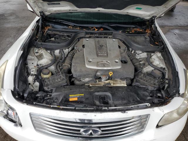 JNKCV61E69M305583 - 2009 INFINITI G25 BASE WHITE photo 7