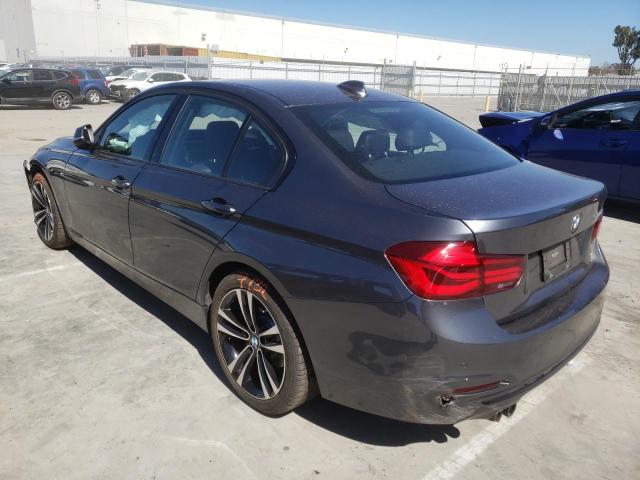 WBA8B9C55JEE83109 - 2018 BMW 330 I GRAY photo 3