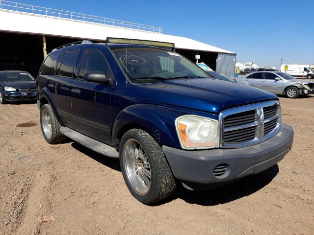 1D4HB38N94F234710 - 2004 DODGE DURANGO ST BLUE photo 1