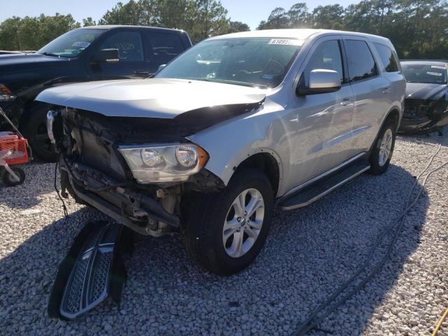 1D4RD2GG7BC706476 - 2011 DODGE DURANGO EX WHITE photo 2