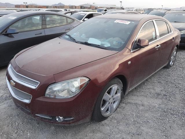 1G1ZK57B58F292770 - 2008 CHEVROLET MALIBU LTZ წითელი ფოტო 2