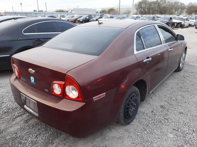1G1ZK57B58F292770 - 2008 CHEVROLET MALIBU LTZ წითელი ფოტო 4