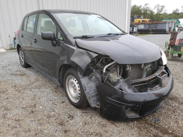 3N1BC13E79L475922 - 2009 NISSAN VERSA S BLACK photo 1