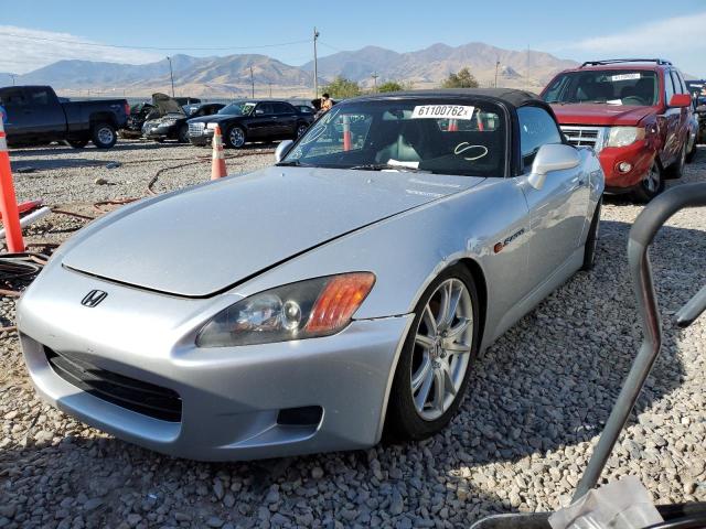 JHMAP11402T002368 - 2002 HONDA S2000 SILVER photo 2