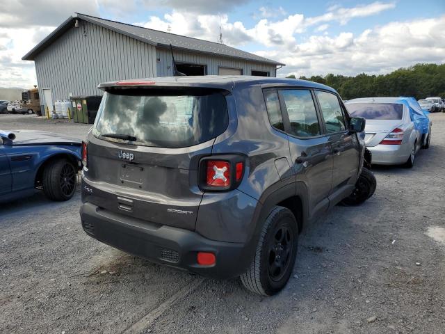 ZACCJBAB4JPH06065 - 2018 JEEP RENEGADE S GRAY photo 4