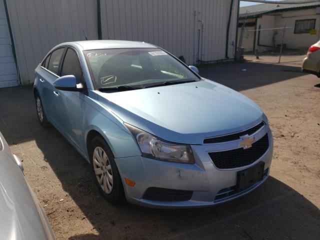 1G1PF5S92B7231295 - 2011 CHEVROLET CRUZE BLUE photo 1