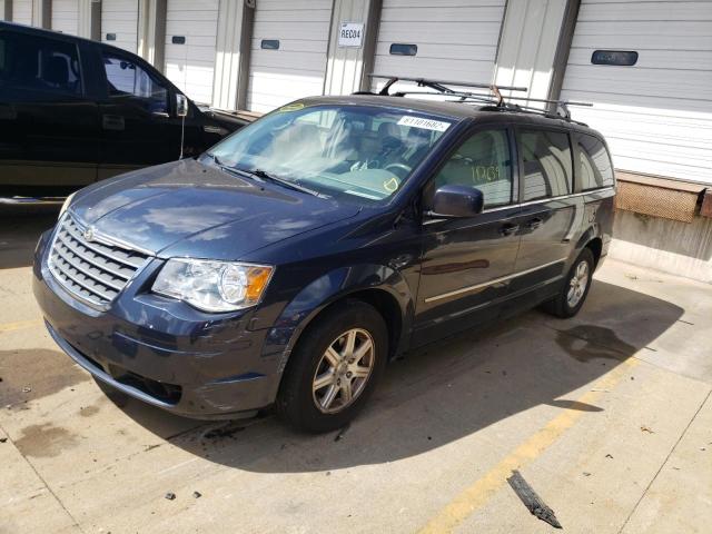 2A8HR54149R629572 - 2009 CHRYSLER TOWN & COU BLUE photo 2