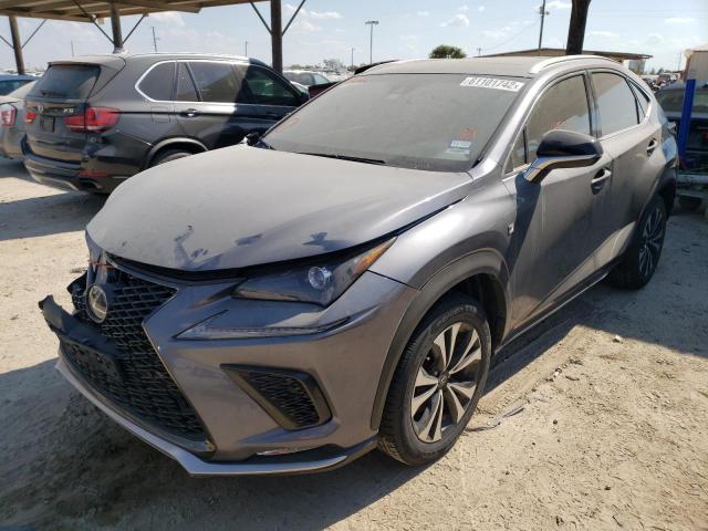 JTJBARBZ0J2156466 - 2018 LEXUS NX 300 BAS GRAY photo 2