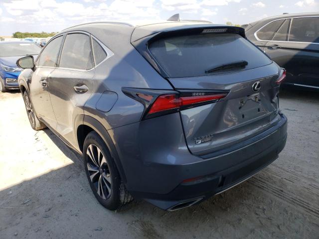 JTJBARBZ0J2156466 - 2018 LEXUS NX 300 BAS GRAY photo 3