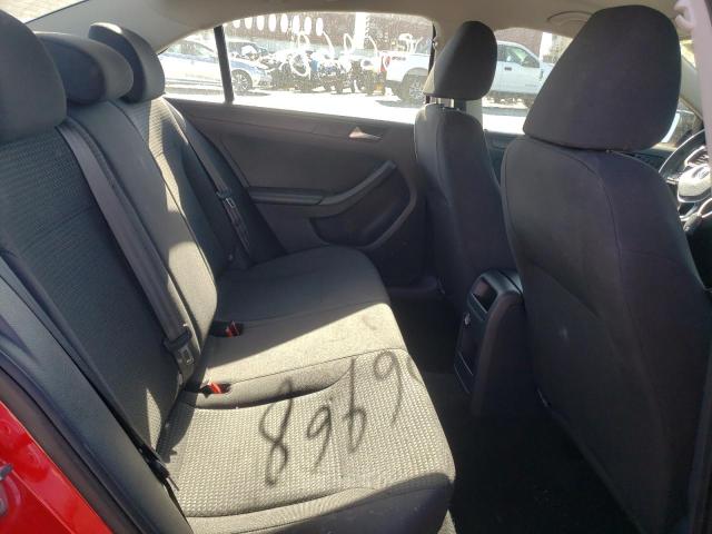 3VW2K7AJ0FM322496 - 2015 VOLKSWAGEN JETTA BASE RED photo 6