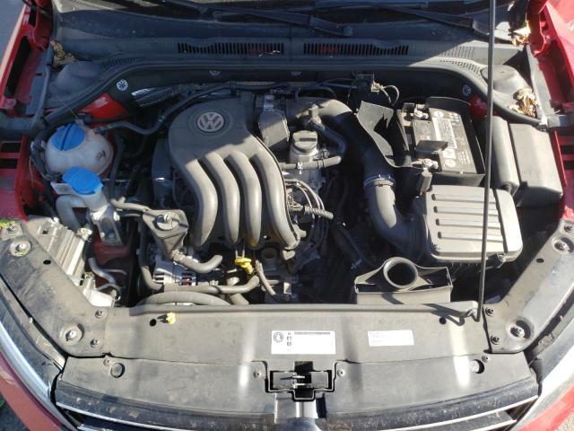 3VW2K7AJ0FM322496 - 2015 VOLKSWAGEN JETTA BASE RED photo 7