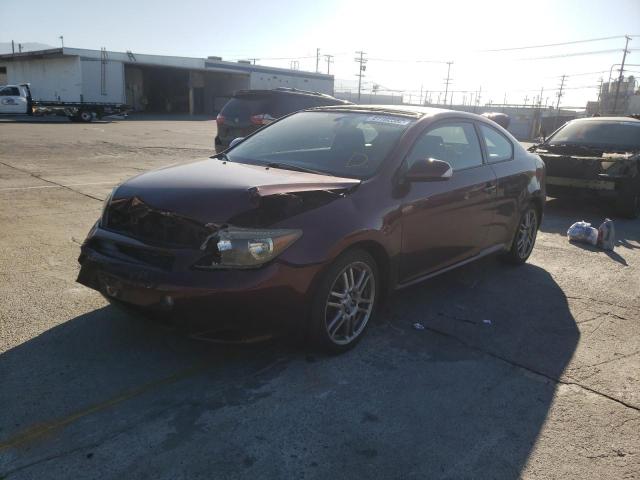 JTKDE177470151583 - 2007 SCION TC MAROON photo 2