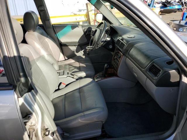 JF1SF6550XH727543 - 1999 SUBARU FORESTER S SILVER photo 5