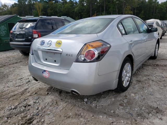 1N4AL21E79C102012 - 2009 NISSAN ALTIMA 2.5 SILVER photo 4