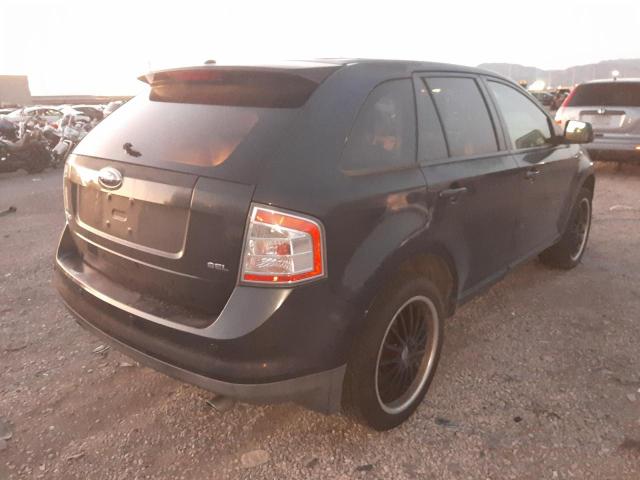 2FMDK38C47BA87773 - 2007 FORD EDGE SEL BLACK photo 4