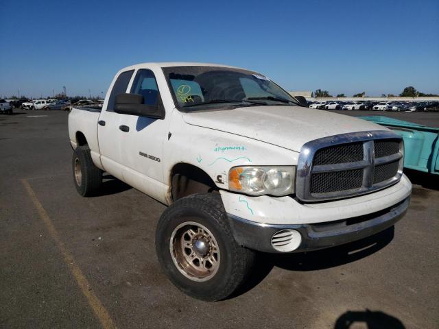 3D7KU28C84G202230 - 2004 DODGE RAM 2500 S WHITE photo 1