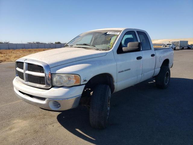 3D7KU28C84G202230 - 2004 DODGE RAM 2500 S WHITE photo 2