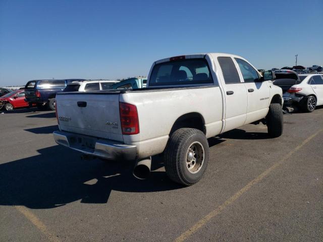 3D7KU28C84G202230 - 2004 DODGE RAM 2500 S WHITE photo 4