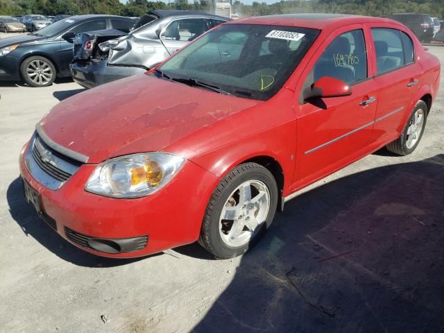 1G1AZ55F067859490 - 2006 CHEVROLET COBALT LTZ RED photo 2